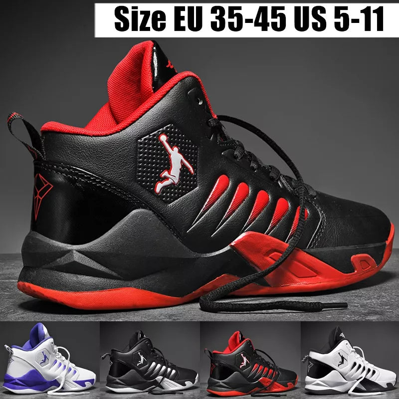 Brand Men's Non-Slip Basketball Shoes Breathable Sports Shoes Comfortable Gym Training Athletic Shoes Boys Basketball Sneakers