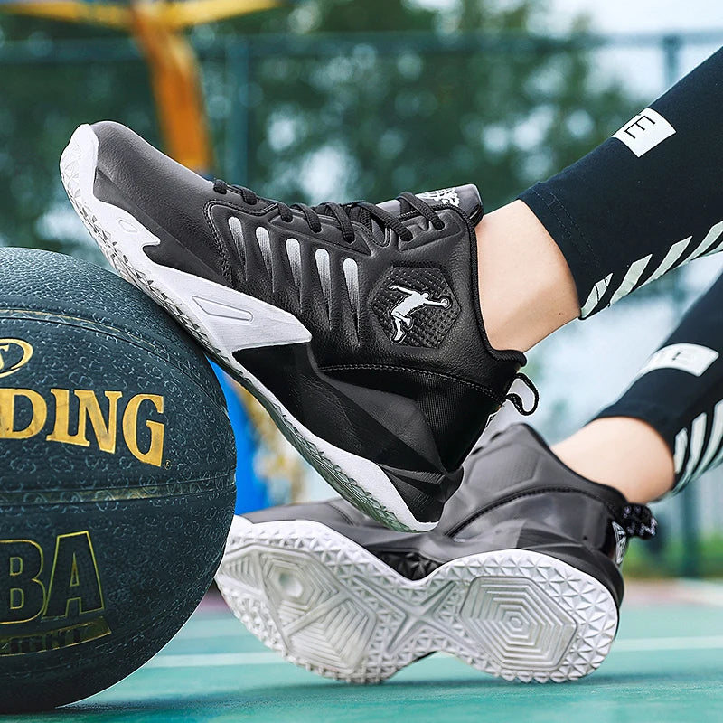 Brand Men's Non-Slip Basketball Shoes Breathable Sports Shoes Comfortable Gym Training Athletic Shoes Boys Basketball Sneakers