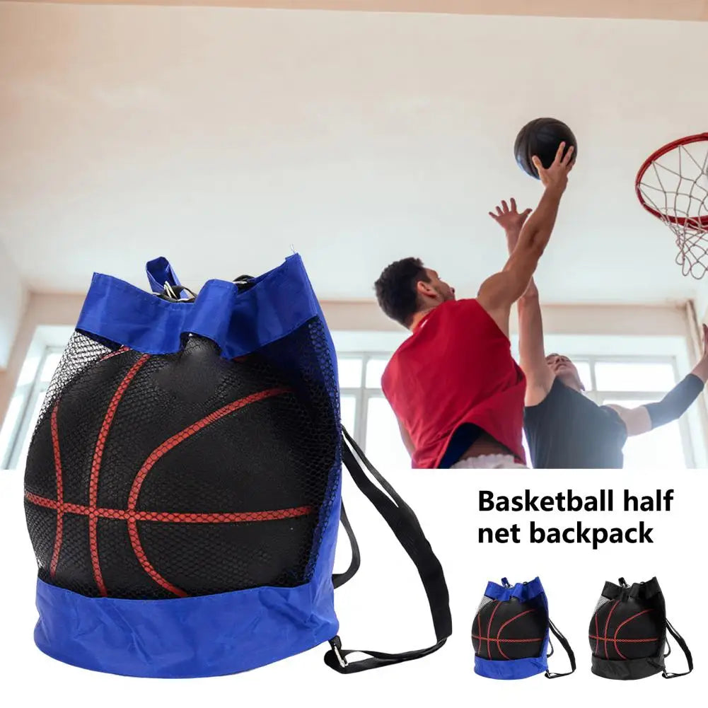 Basketball Backpack Durable Scratch-resistant Basketball Net Sports Equipment Ball Storage Backpack for Sports