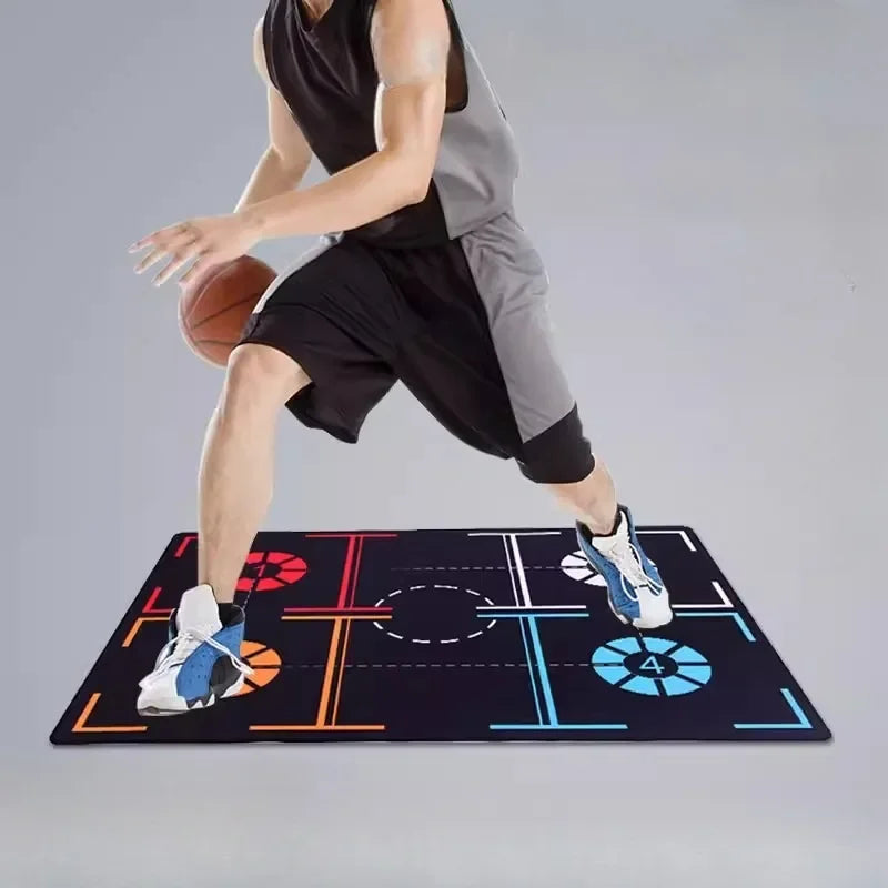 Basketball Training Mat Durable Non Slip Foldable Kids Adults Dribble Training Mat Basketball Training Indoor Ourdoor Equipment